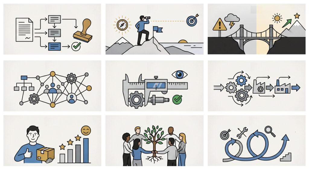 Les 9 vies de la qualité dans l'ISO 9001 : 2026